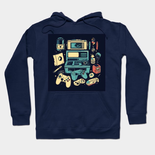 Nostalgic 90s Vibes #2 Hoodie by Dataxe